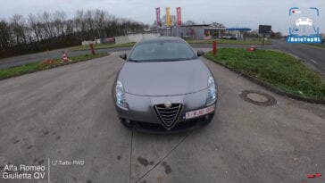Alfa Romeo Giulietta Quadrifoglio test Autobahn