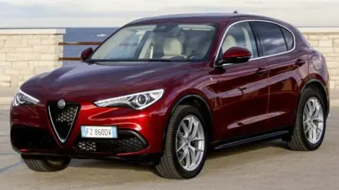 Alfa Romeo Stelvio Ti Q4 Rosso Villa d'Este