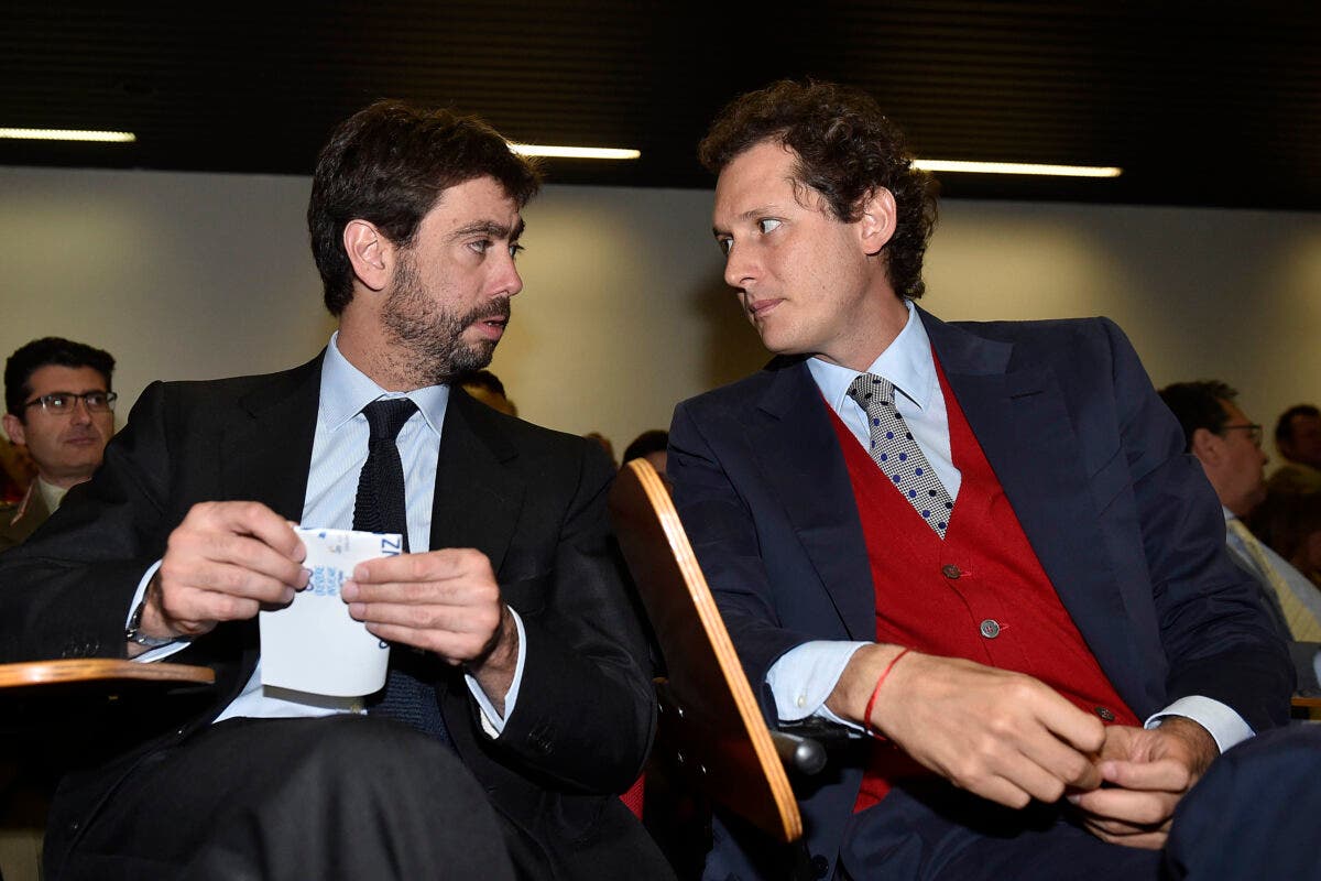 Andrea Agnelli e John Elkann