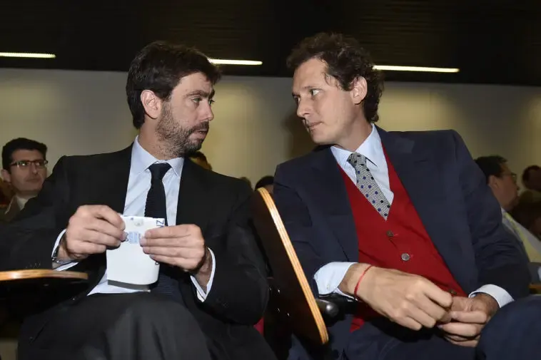 Andrea Agnelli e John Elkann