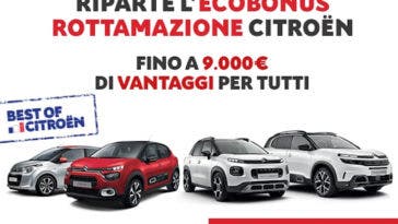Citroën Ecobonus Rottamazione