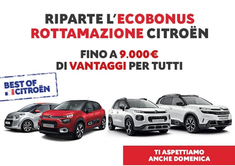 Citroën Ecobonus Rottamazione