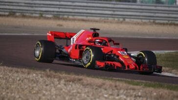 Leclerc a Fiorano