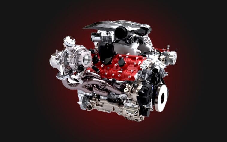 Ferrari F8 Tributo motore V8