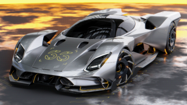 Ferrari hypercar concept Cyberpunk 2077