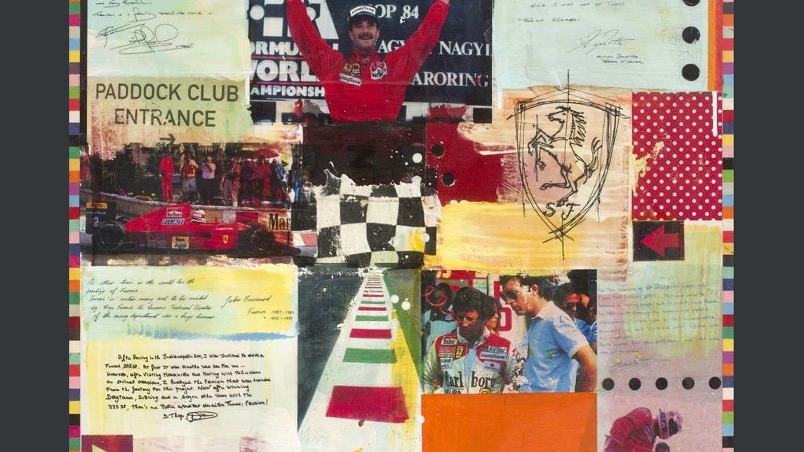 Ferrari in art - the sporting legacy Bernie Ecclestone