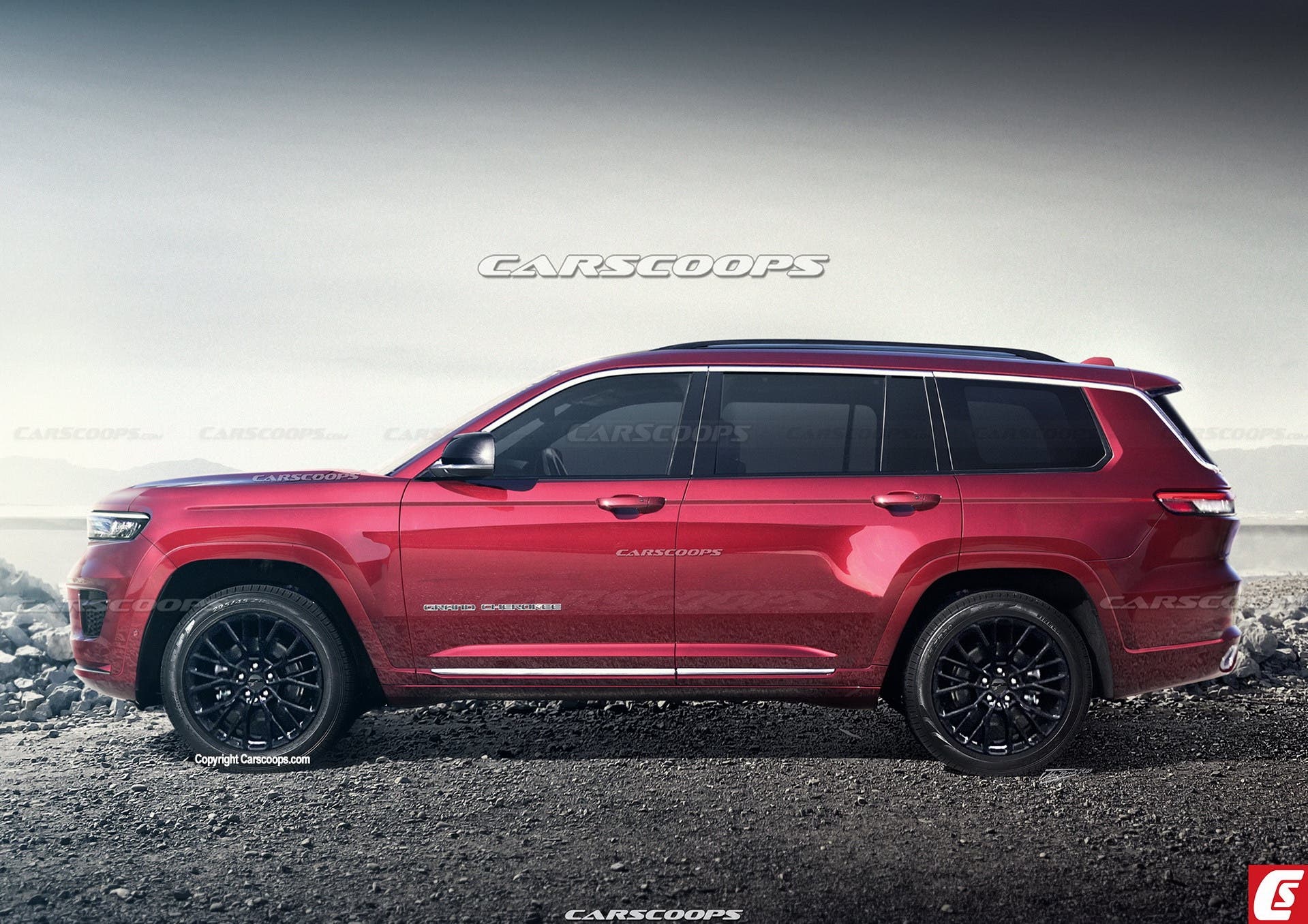 Jeep Grand Cherokee 2021 nuovi render