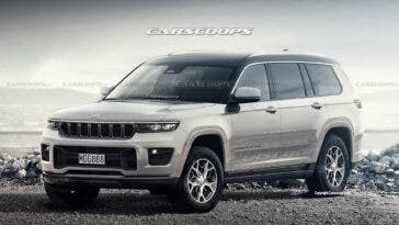 Jeep Grand Cherokee 2021 nuovi render