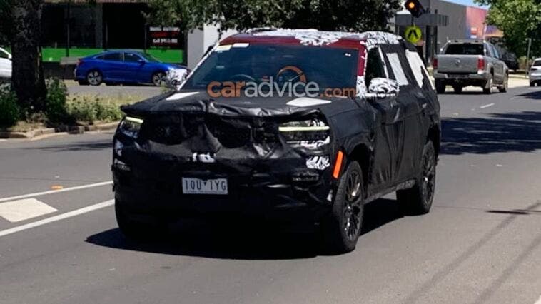 Jeep Grand Cherokee L Australia foto spia