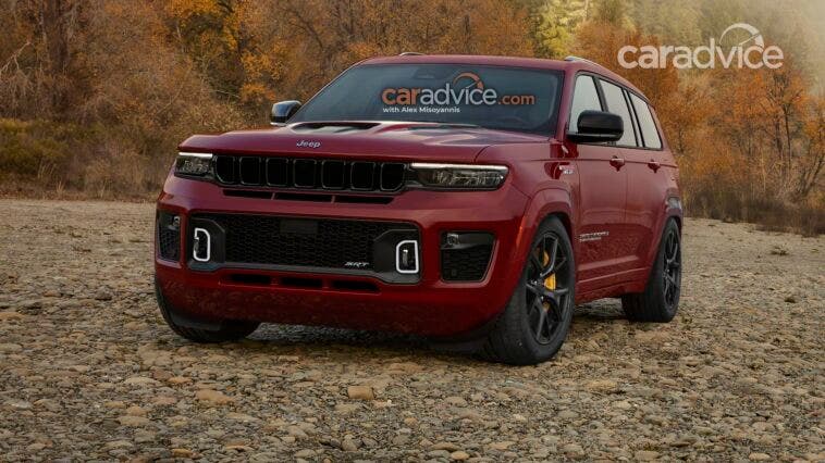 Jeep Grand Cherokee L Trackhawk render