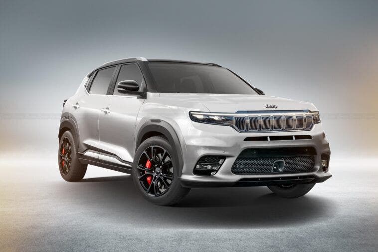 Jeep baby SUV render