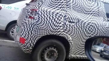 Nuova Citroën C3 foto spia Brasile