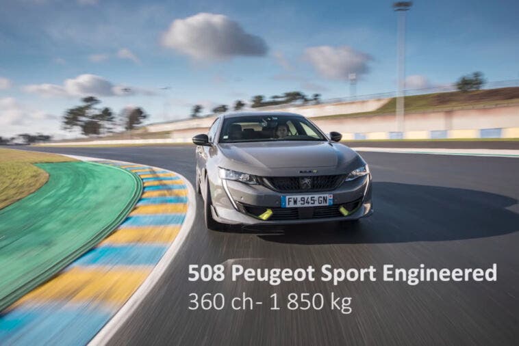 Nuova Peugeot 508 PSE Circuito Bugatti