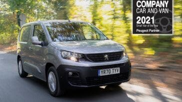 Peugeot Company Car & Van Awards 2021