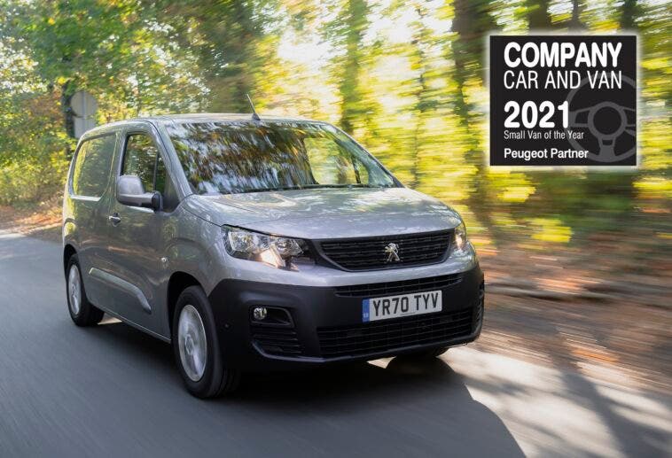 Peugeot Company Car & Van Awards 2021