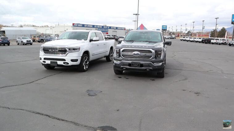 Ram 1500 Limited 2021 vs Ford F-150 Limited 2021