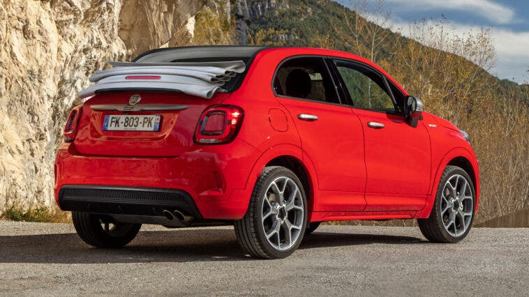 Fiat 500X Cabrio - Render