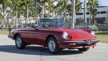 Alfa Romeo Spider Graduate 1986 asta online