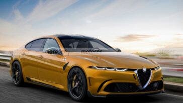 Alfa Romeo berlina E render
