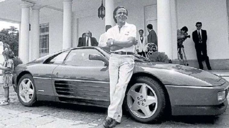 Carlos Menem Ferrari 348 TB