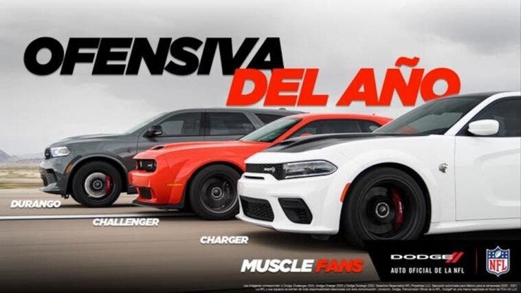 Dodge Ram sponsor NFL Messico