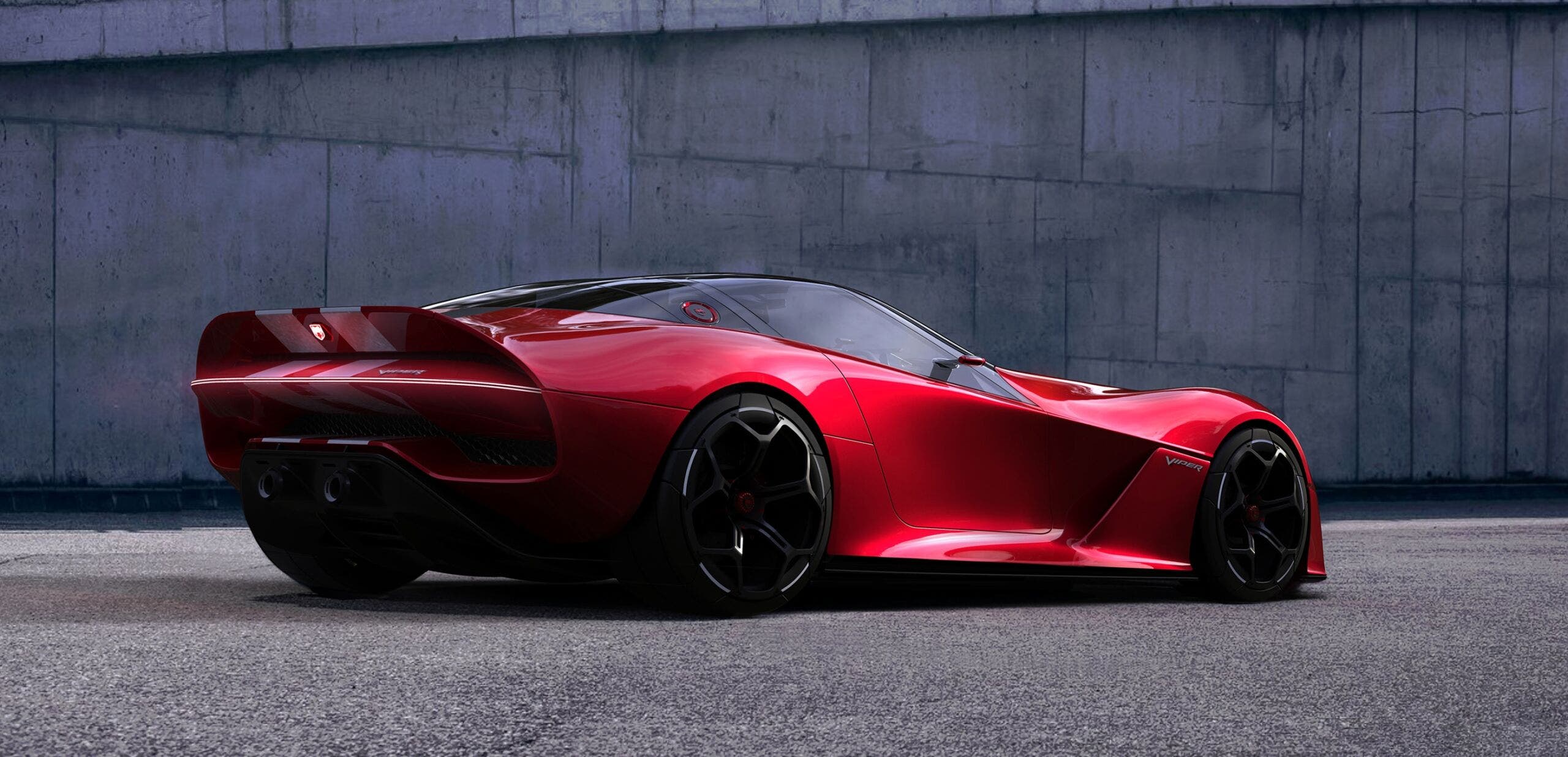 Dodge Viper questo concept futuristico è stato realizzato da uno