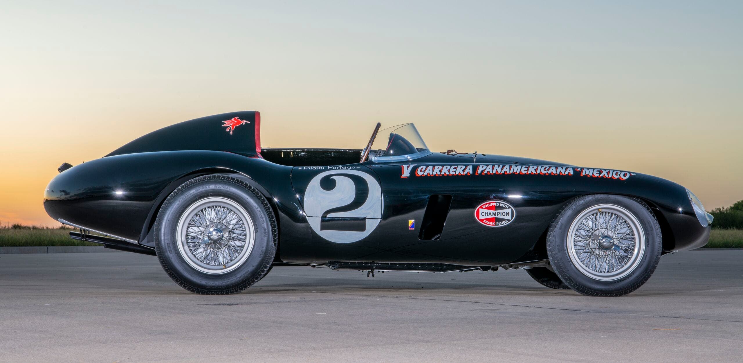 Ferrari 750 Monza 1954 Peninsula Classics 2020 Best of the Best Award