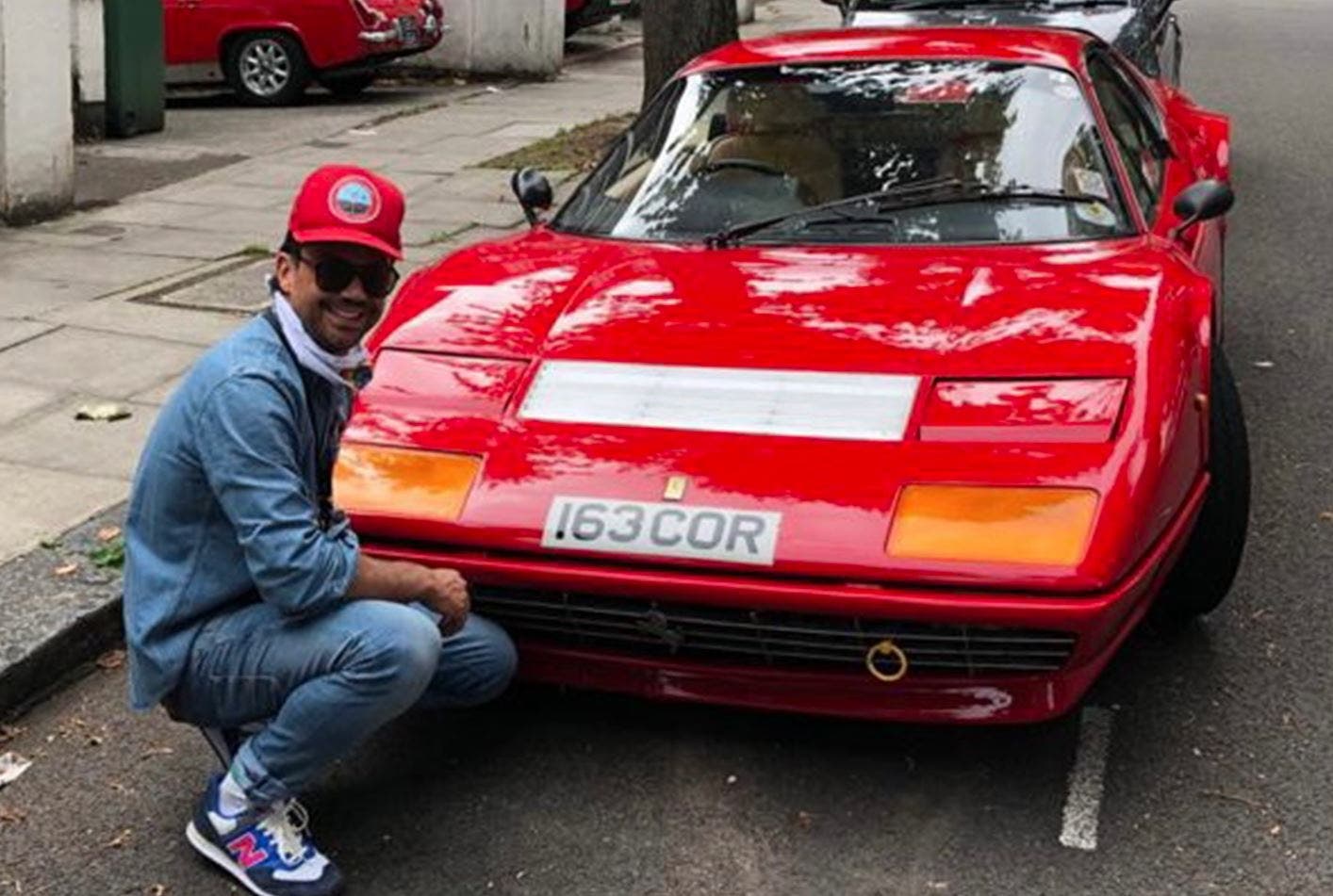 Ferrari Dino 308 GT4 rubata
