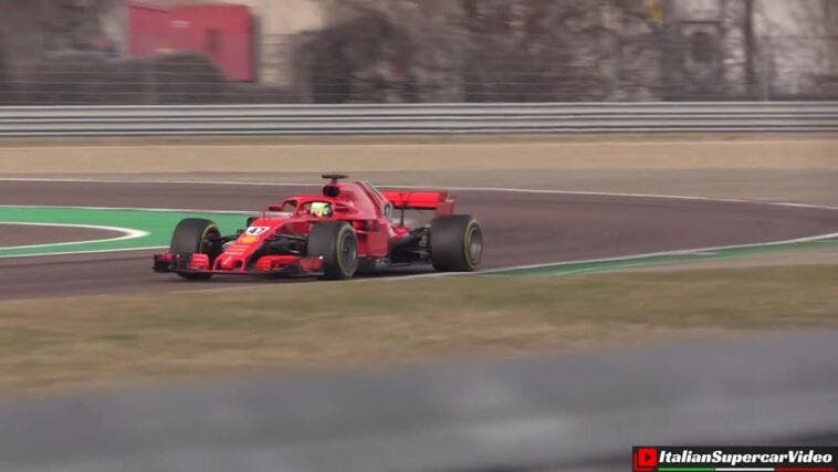 Ferrari SF71H 2018 Mick Schumacher Fiorano