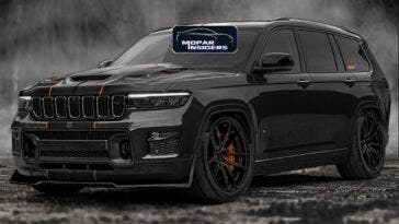 Jeep Grand Cherokee Trackhawk nuova generazione render