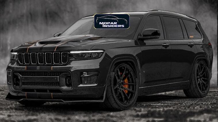 Jeep Grand Cherokee Trackhawk nuova generazione render