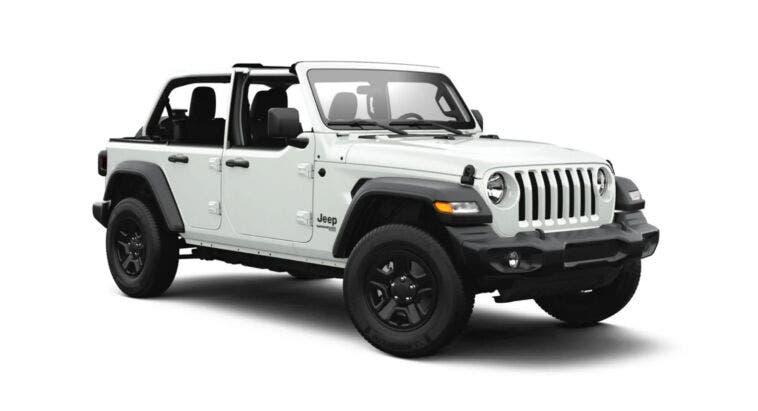 Jeep Wrangler JL mezze porte