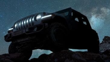 Jeep Wrangler elettrica concept