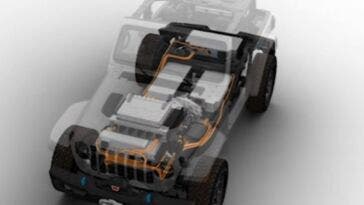 Jeep Wrangler elettrica concept