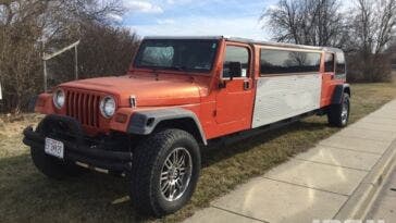 Jeep Wrangler limousine