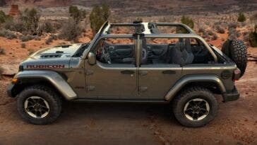 Jeep Wrangler mezze porte