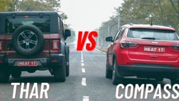 Mahindra Thar e Jeep Compass
