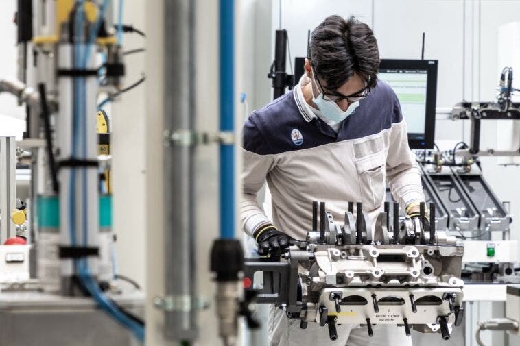 Maserati Nettuno V6 Engine Lab