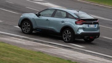 Nuova Citroën e-C4 simulatore autonomia