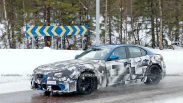 Nuova Maserati GranTurismo prototipo corpo Giulia foto spia