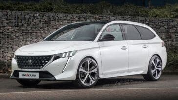 Nuova Peugeot 308 SW render