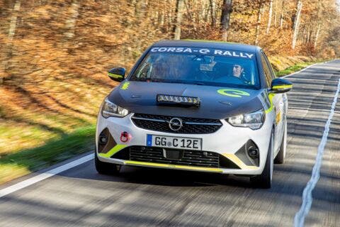 Opel Corsa-e Rally pronta