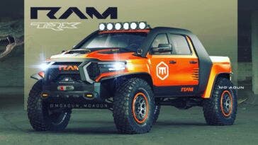 Ram 1500 TRX render