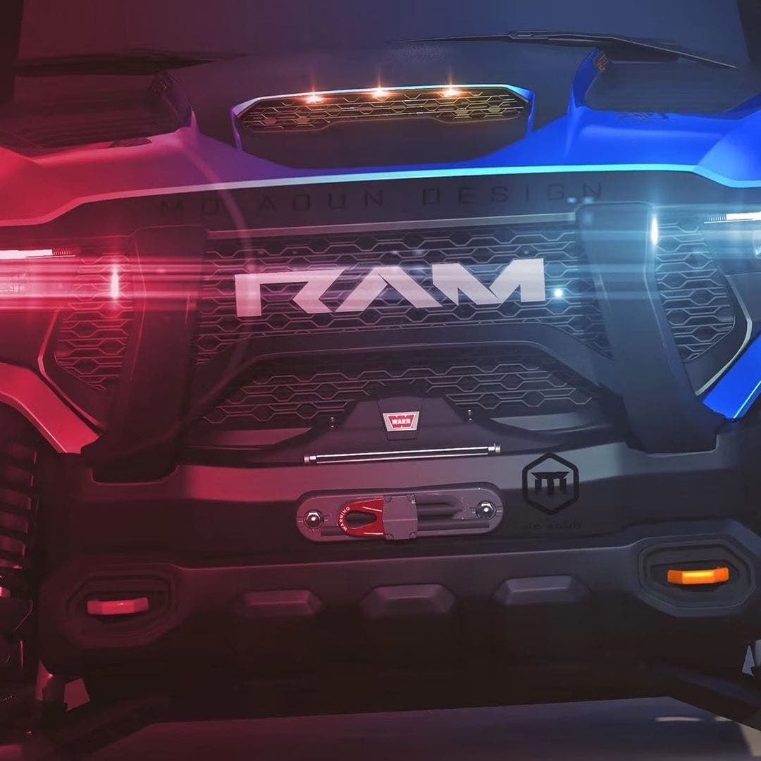 Ram 1500 TRX render