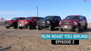 Ram 1500 TRX vs Ford Raptor drag race