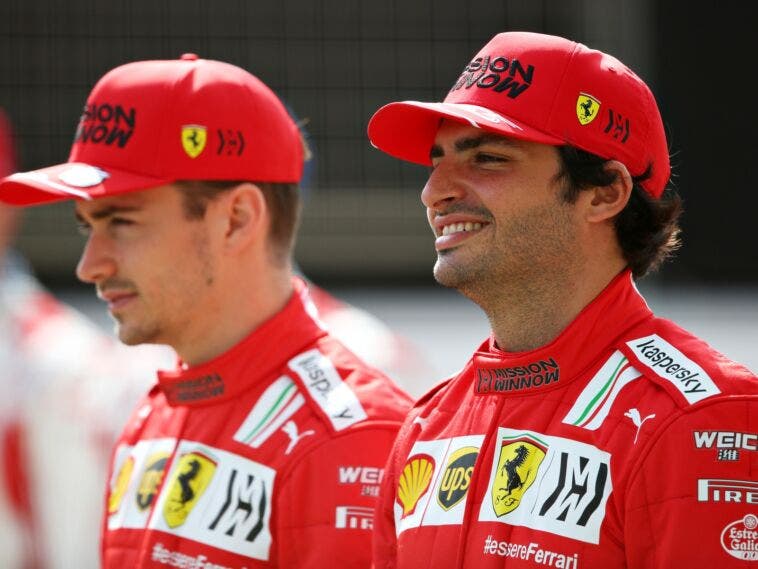 Carlos Sainz Charles Leclerc