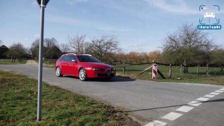 Alfa Romeo 159 Ti Wagon test Autobahn