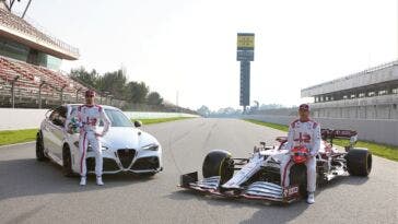 Alfa Romeo Giulia GTA Raikkonen Giovinazzi