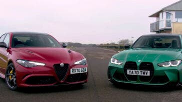 Alfa Romeo Giulia Quadrifoglio vs BMW M3 Competition altro confronto