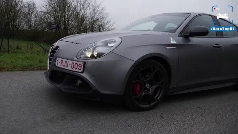 Alfa Romeo Giulietta Quadrifoglio sound